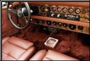 Here is the later Series I dashboard with burlwood. These models also offered a wood Nardi steering wheel as an option.