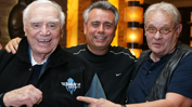 Ernest Borgnine, Alfred DiMora, and Bo Hopkins Ernest Borgnine, Alfred DiMora, and Bo Hopkins